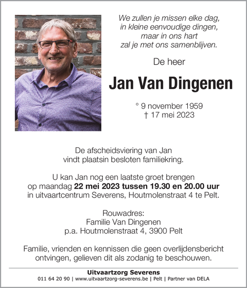 Jan Van Dingenen