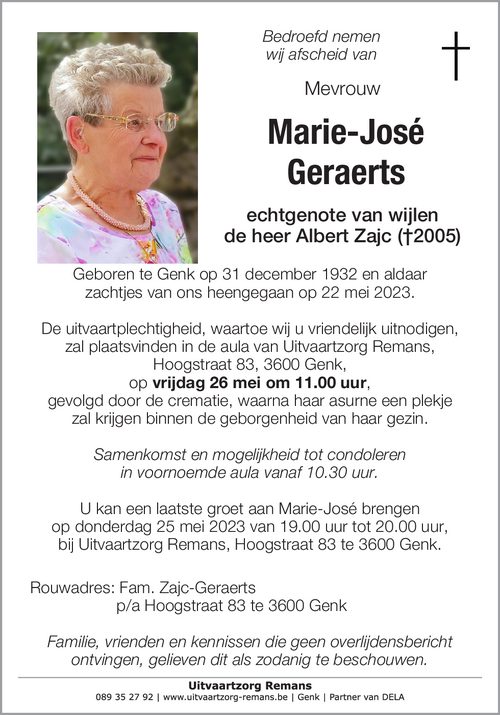 Marie-José Geraerts