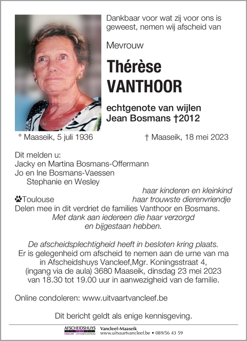 Thérèse Vanthoor