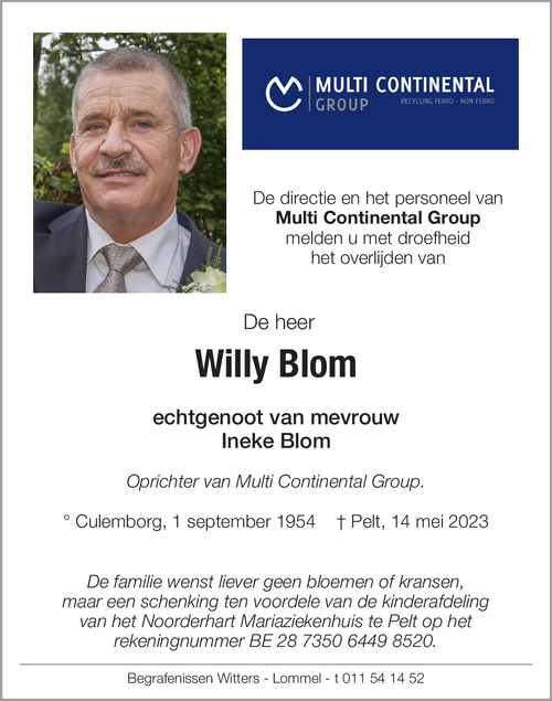 Willy Blom
