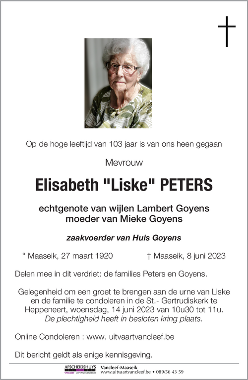 Elisabeth Peters