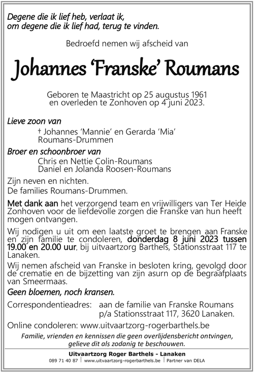 Johannes Roumans