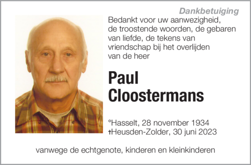 Paul Cloostermans