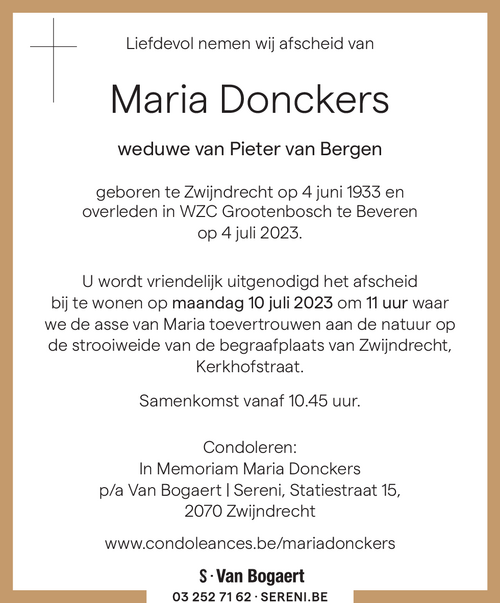 Maria Donckers