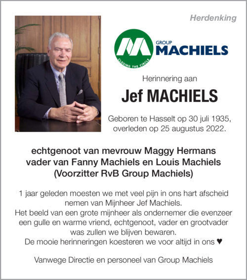 Jef MACHIELS