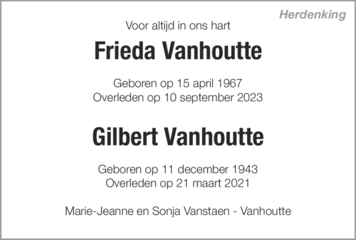 Frieda Vanhoutte
