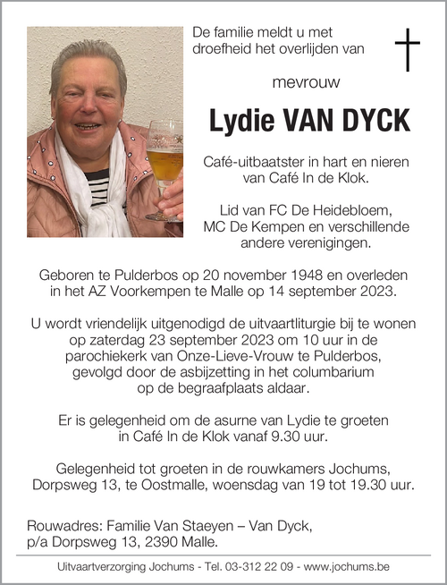 Lydie Van Dyck
