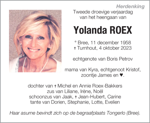 Yolanda ROEX