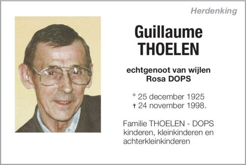 Guillaume THOELEN