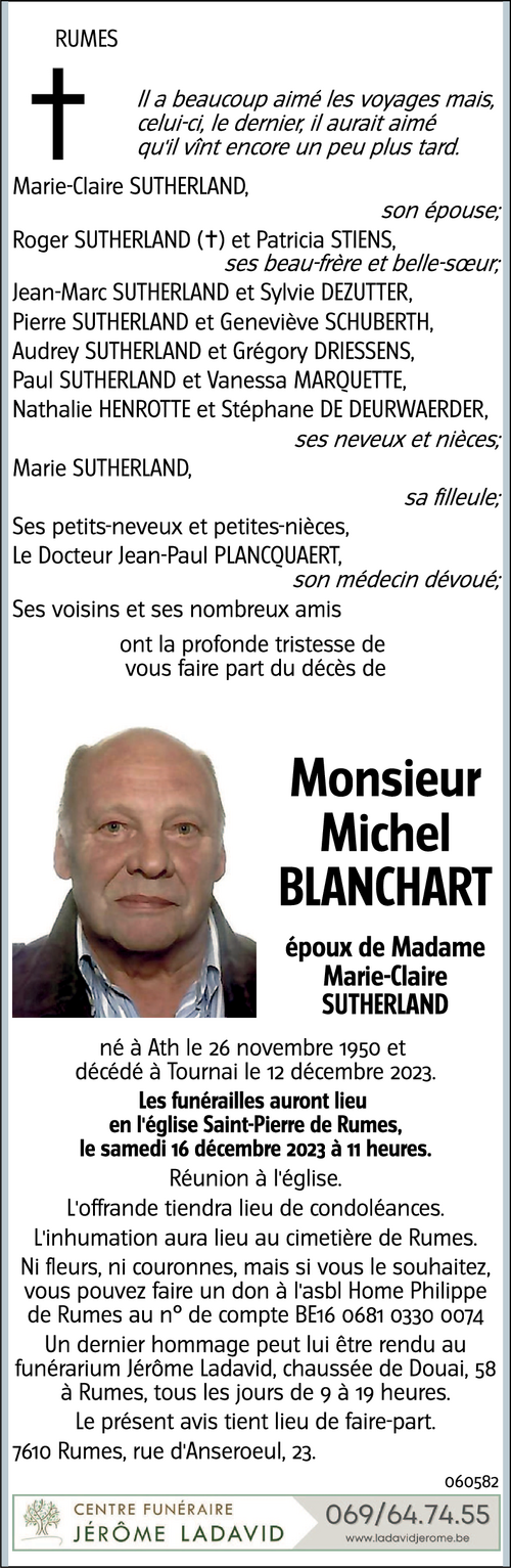 Michel BLANCHART