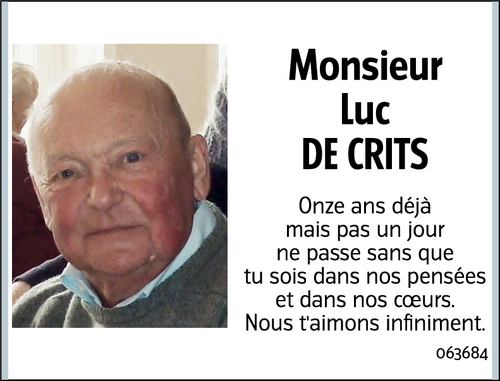 Luc DE CRITS