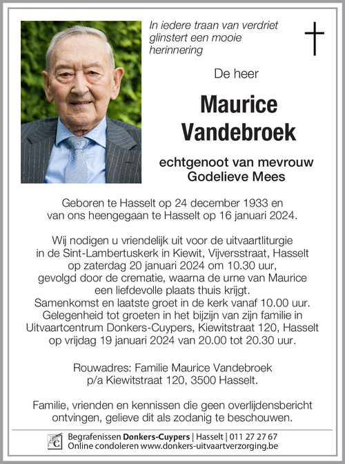 Maurice Vandebroek