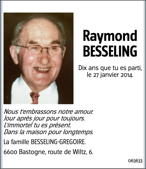 Raymond Besseling.