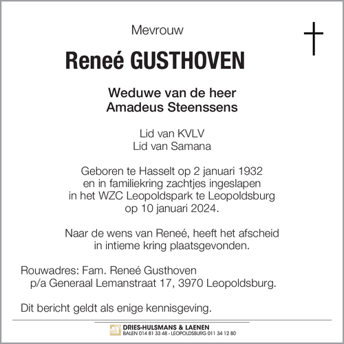 Reneé Gutschoven