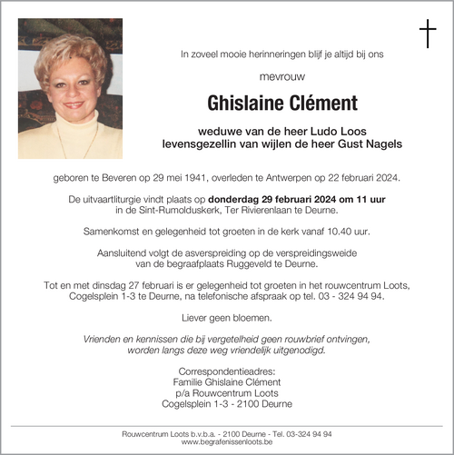 Ghislaine Clément