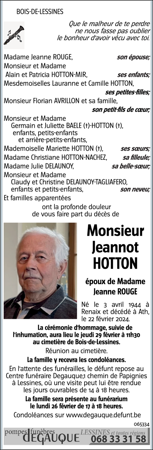 Jeannot HOTTON