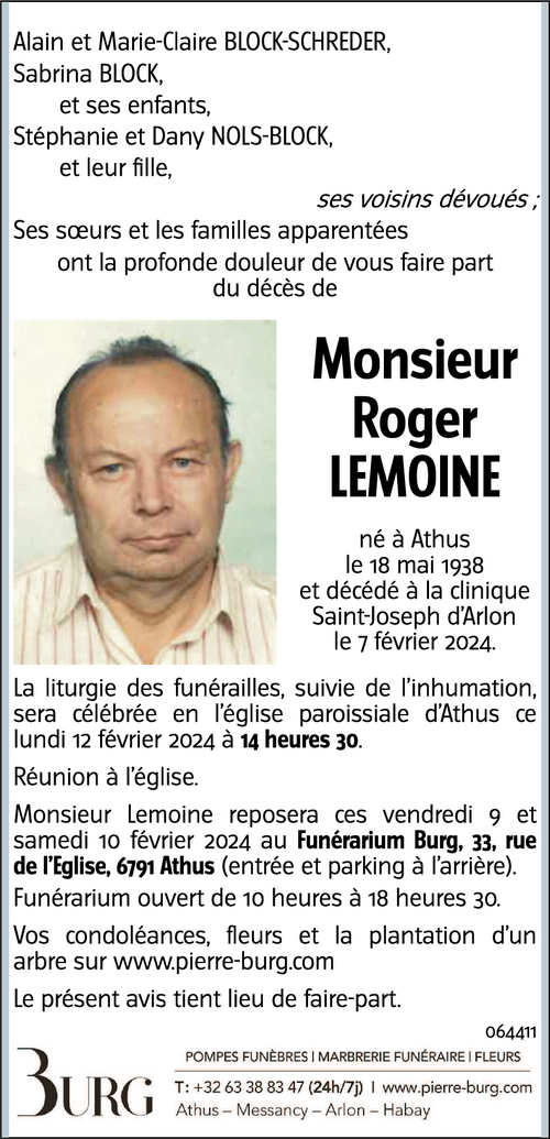 Roger LEMOINE