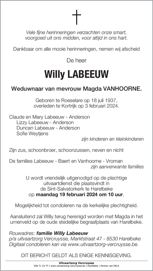 Willy Labeeuw