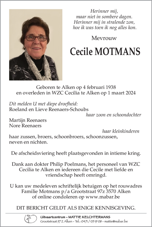 Cecile Motmans