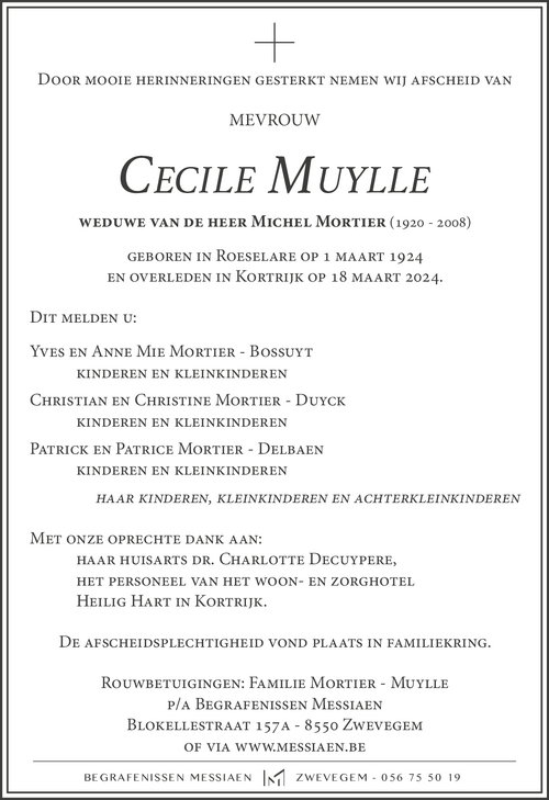 Cecile Muylle