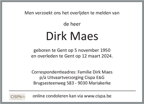 Dirk Maes