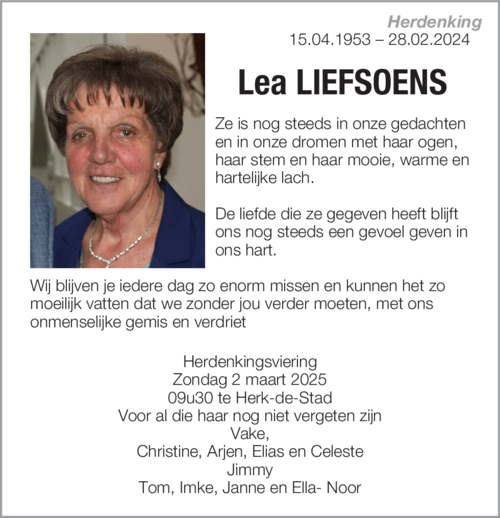 Lea Liefsoens