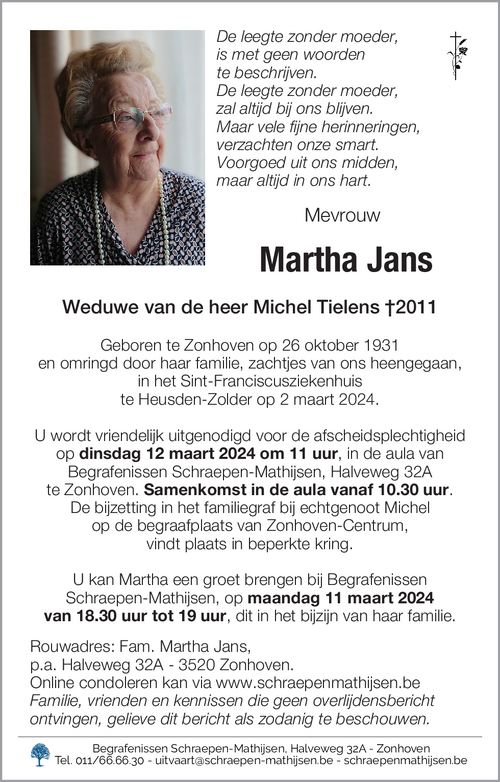 Martha Jans