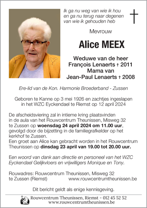 Alice Meex
