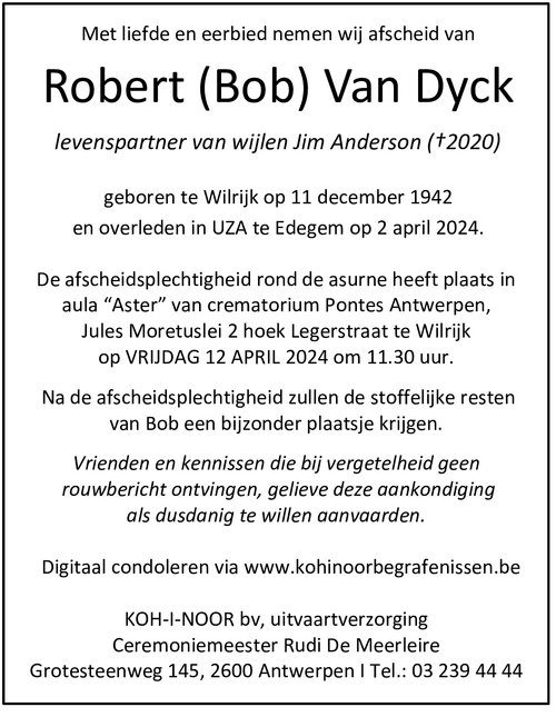 Bob Van Dyck