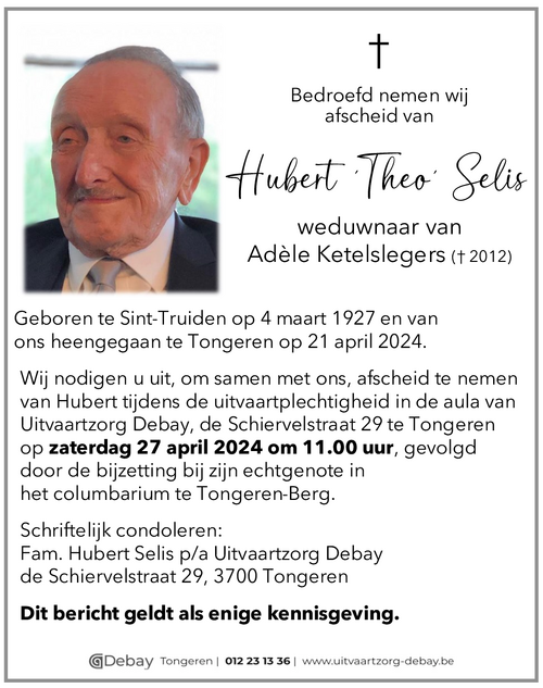 Hubert 'Theo' Selis