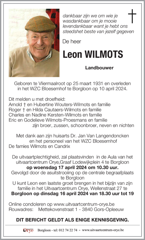 Leon Wilmots