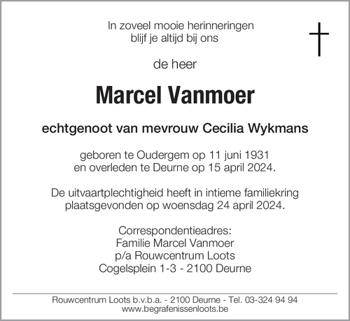 Marcel Vanmoer