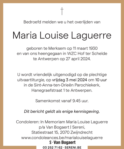 Maria Louise Laguerre