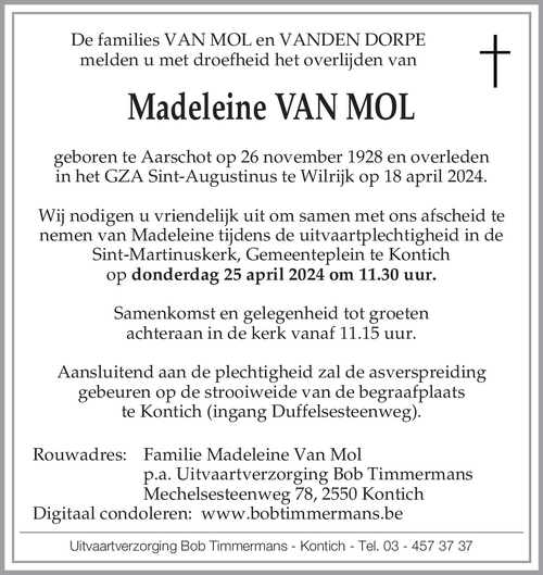 Maria Magdalena Van Mol
