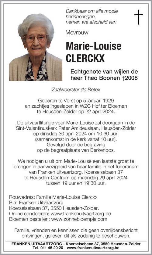 Marie-Louise Clerckx