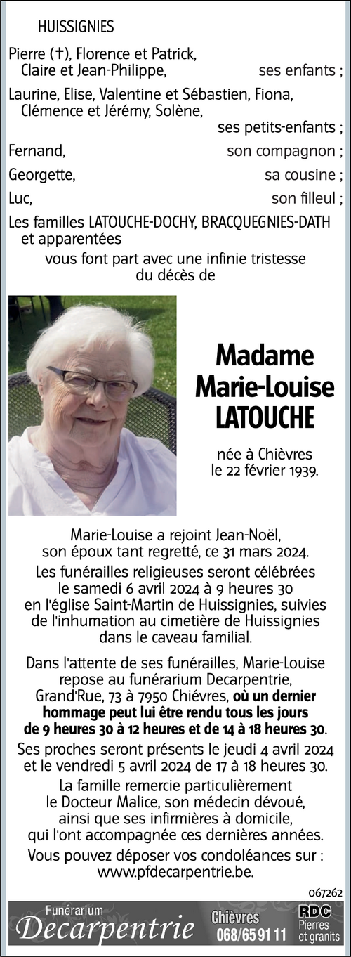 Marie-Louise Latouche