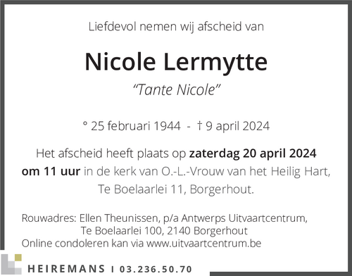 Nicole Lermytte