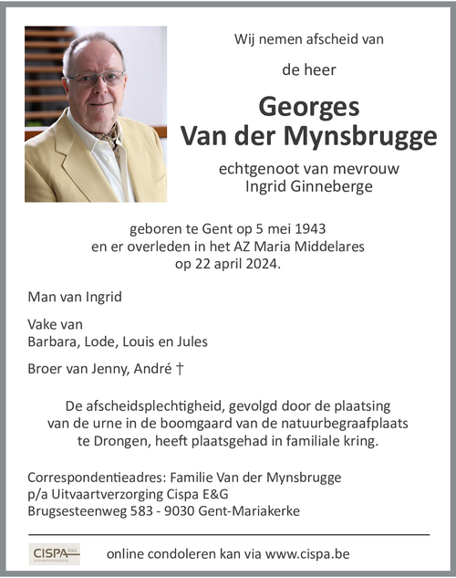 Georges Van der Mynsbrugge