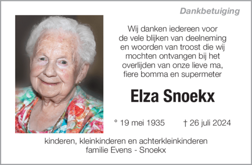 Elza Snoekx