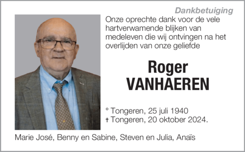 Roger Vanhaeren