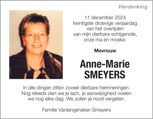 Anne-Marie Smeyers