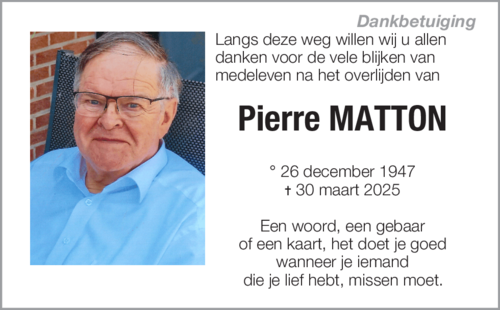 Pierre MATTON